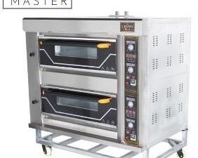 2 Deck 4 Trays Gas Deck Oven