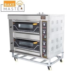 2 Deck 6 Trays Gas Deck Oven