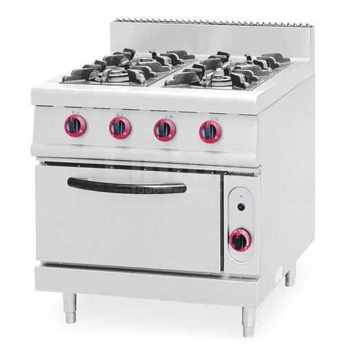 Gas Range 4-Burner With Oven